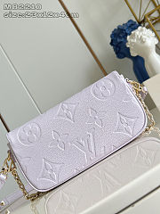 Louis Vuitton Wallet On Chain Ivy Purple size 23.5x12x4.3cm - 4