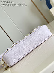 Louis Vuitton Wallet On Chain Ivy Purple size 23.5x12x4.3cm - 5