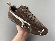 Balenciaga x Puma Speedcat Suede Distressed Brown White 847146WSDSD2910 - 3