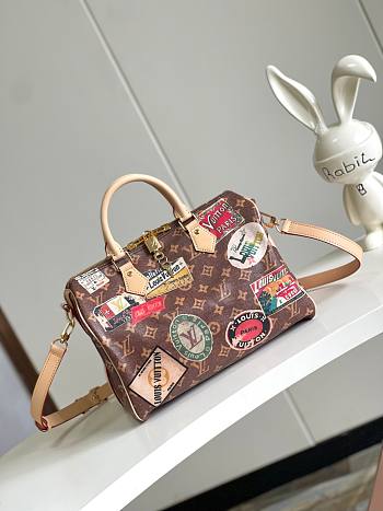 Louis Vuitton Bandouliere Speedy 30 Monogram size 30x21x17cm