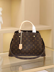 Louis Vuitton Montaigne MM Monogram Coated Canvas 'Brown' size 33x23x15cm - 1
