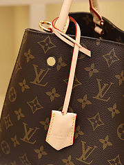 Louis Vuitton Montaigne MM Monogram Coated Canvas 'Brown' size 33x23x15cm - 2