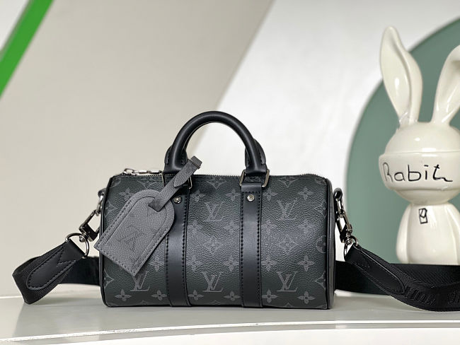 Louis Vuitton Keepall 25 Bandouliere Monogram Eclipse size 25x15x11cm - 1