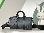 Louis Vuitton Keepall 25 Bandouliere Monogram Eclipse size 25x15x11cm - 1