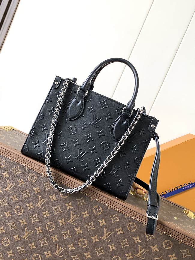 Louis Vuitton OnTheGo PM 2025 Black size 25x19x11.5cm - 1