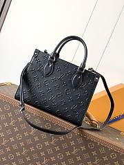 Louis Vuitton OnTheGo PM 2025 Black size 25x19x11.5cm - 2