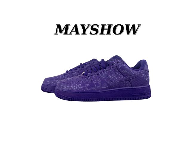 Nike Air Force 1 Low Kobe Bryant Court Purple IB0018-500 - 1