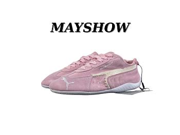 Balenciaga x Puma Speedcat Suede Distressed Pink White 847146WSDSD5090