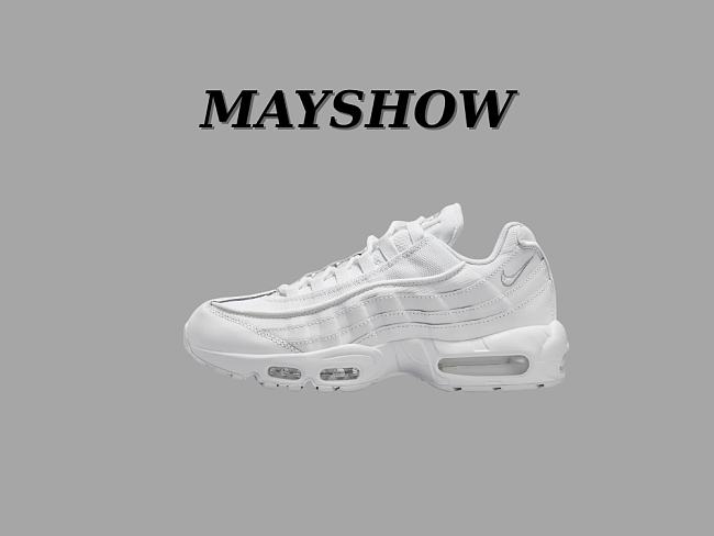 Nike Air Max 95 Essential White Grey Fog CT1268-100 - 1