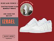 Nike Air Force 1 LowCactus Plant Flea Market White (2024) - FQ7069-100 - 1
