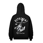 Represent Key Chain Hoodie Black Color - 5