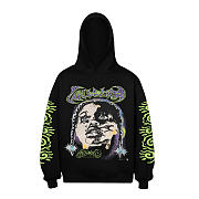  Hellstar Amen Hoodie black color - 5