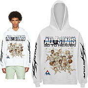 Hellstar All Star Hoodie white color - 1