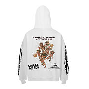 Hellstar All Star Hoodie white color - 5