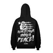 Hellstar Inner Peace Hoodie black color - 6