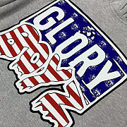 Glo Gang Boyz Woridwide Flag Hoodie grey color  - 3