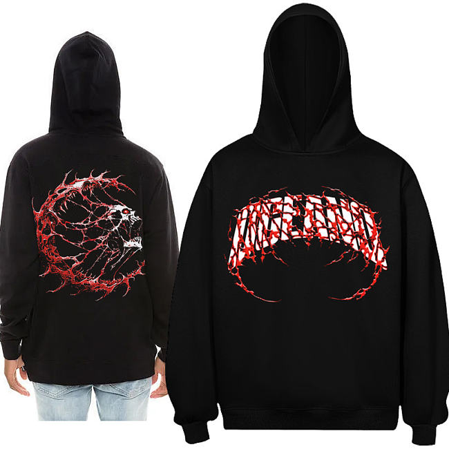 Dceand Alien Hoodie black color - 1