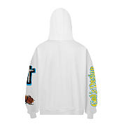 God's Design Vintage Hoodie white color - 3