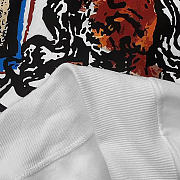 God's Design Vintage Hoodie white color - 2