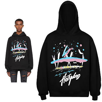 Amiri Hollywood Lights Hoodie black color 