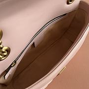 Gucci Marmont Matelasse Shoulder Bag Pink Gold size 26x15x7cm - 6