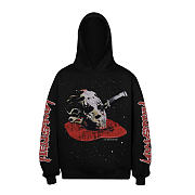 Hellstar Black Killer Mask Hoodie black color - 6