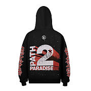 Hellstar Black Killer Mask Hoodie black color - 5