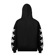 Rhude Cambridge State Champions Hoodie black color  - 5