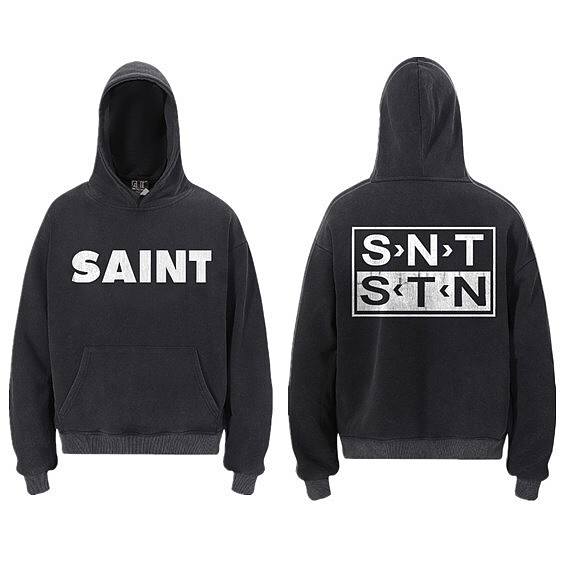 Saint Mxxxxxx SNTSTN Hoodie black color - 1