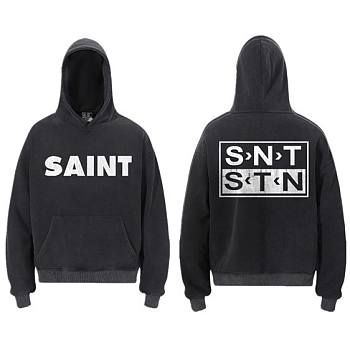 Saint Mxxxxxx SNTSTN Hoodie black color