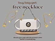 FF Logo Mania bag size 25cm - free Fendi necklace  - 1