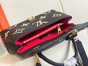 Louis Vuitton Black Bicolor Giant Empreinte Leather Madeleine BB Shoulder Bag size 30x19.5x11cm - free LV necklace - 6