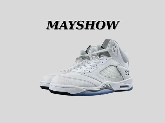Air Jordan 5 Retro White Metallic (2026) HQ7978-103 - 1