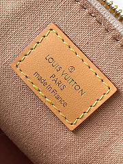 Louis Vuitton Nano Alma bag in Monogram Dune canvas size 18x12x8cm - free LV necklace - 6
