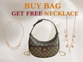 Gucci Ophidia GG Super Shoulder Bag size 20x14.5x4cm - free Gucci necklace