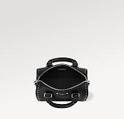 Louis Vuitton Speedy Trunk 20 Black size 20.5 x 13.5 x 11cm - free LV necklace - 6