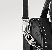 Louis Vuitton Speedy Trunk 20 Black size 20.5 x 13.5 x 11cm - free LV necklace - 2