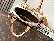 Louis Vuitton Nano Alma bag in Monogram canvas size 15x19.5x10cm - free LV necklace - 5