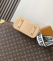 Louis Vuitton Nano Alma bag in Monogram canvas size 15x19.5x10cm - free LV necklace - 2