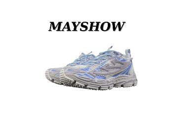 OFF-WHITE Be Right Back sneakers in white and light blue OWIA289F25FAB001