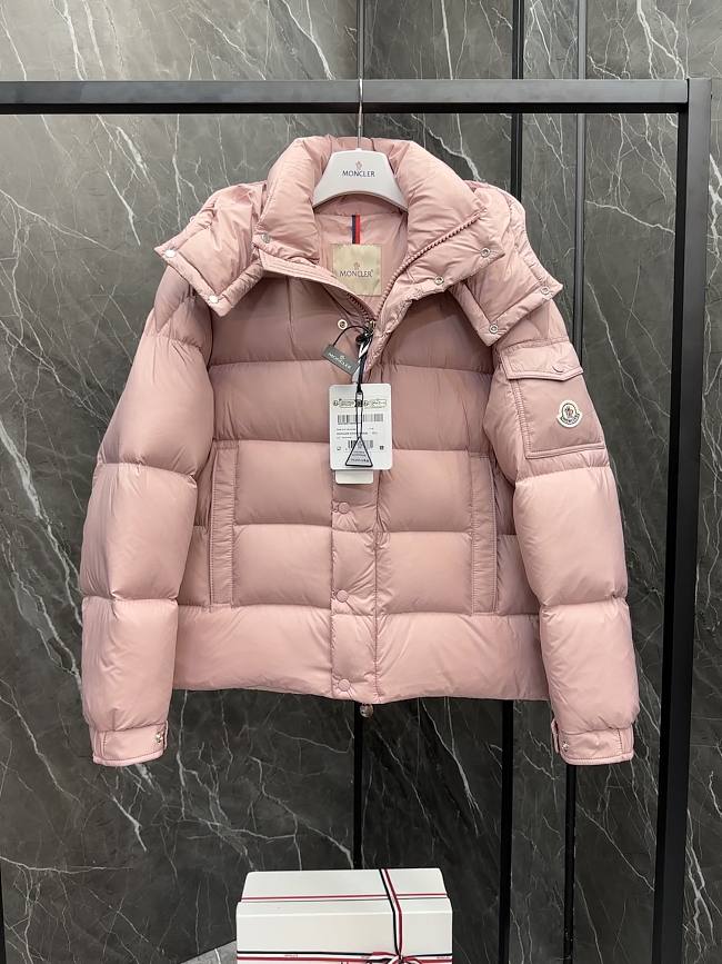  Moncler pink Jacket for women  - 1