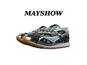 Bottega Veneta Orbit Sneaker Biliard Green Silver 741357V2X403031 - 1