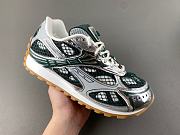 Bottega Veneta Orbit Sneaker Biliard Green Silver 741357V2X403031 - 2