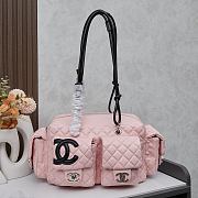 Chanel Ligne Cambon Reporter Pink size 30x20x12cm - 1