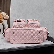 Chanel Ligne Cambon Reporter Pink size 30x20x12cm - 4