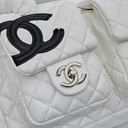 Chanel Ligne Cambon Reporter White size 30x20x12cm - 2