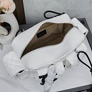 Chanel Ligne Cambon Reporter White size 30x20x12cm - 3