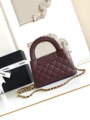 Chanel Nano Kelly Brown Size 13x19x7cm - 6