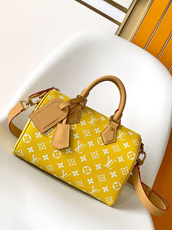 Louis Vuitton Speedy bandoulière 25 Yellow size 25x15x15cm