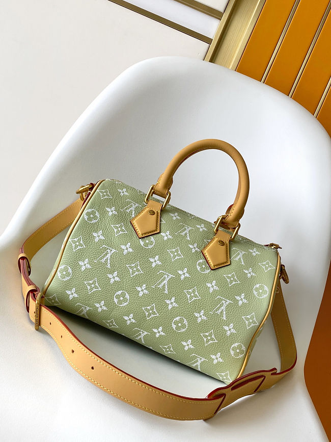 Louis Vuitton Speedy P9 Bandoulière 30 Frozen Lime size 30x17x21cm - 1